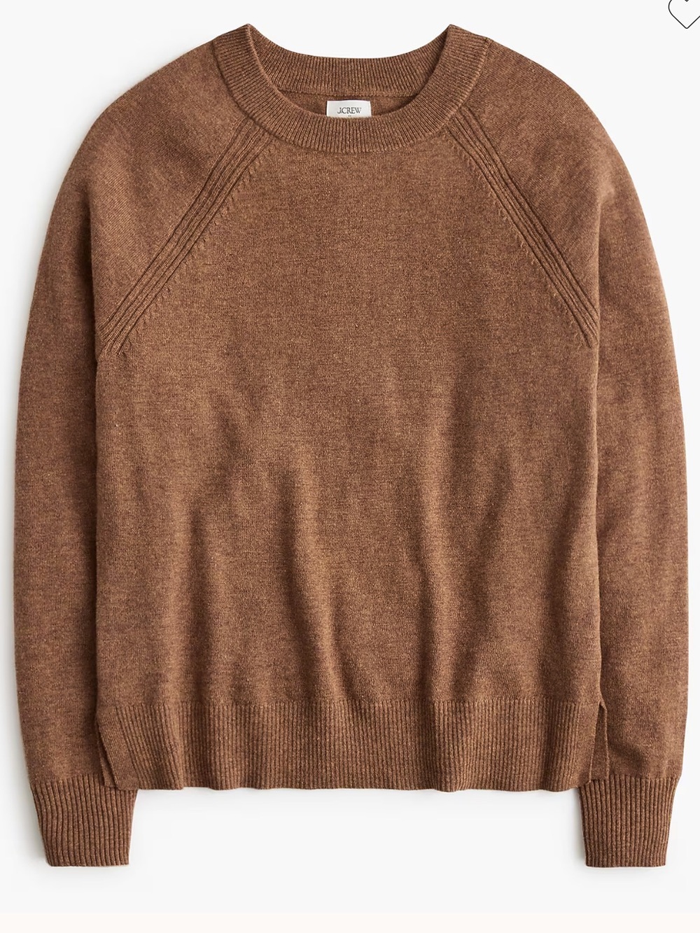 🆕 J. Crew Wool-Blend Boyfriend Sweater 🐪 - XS